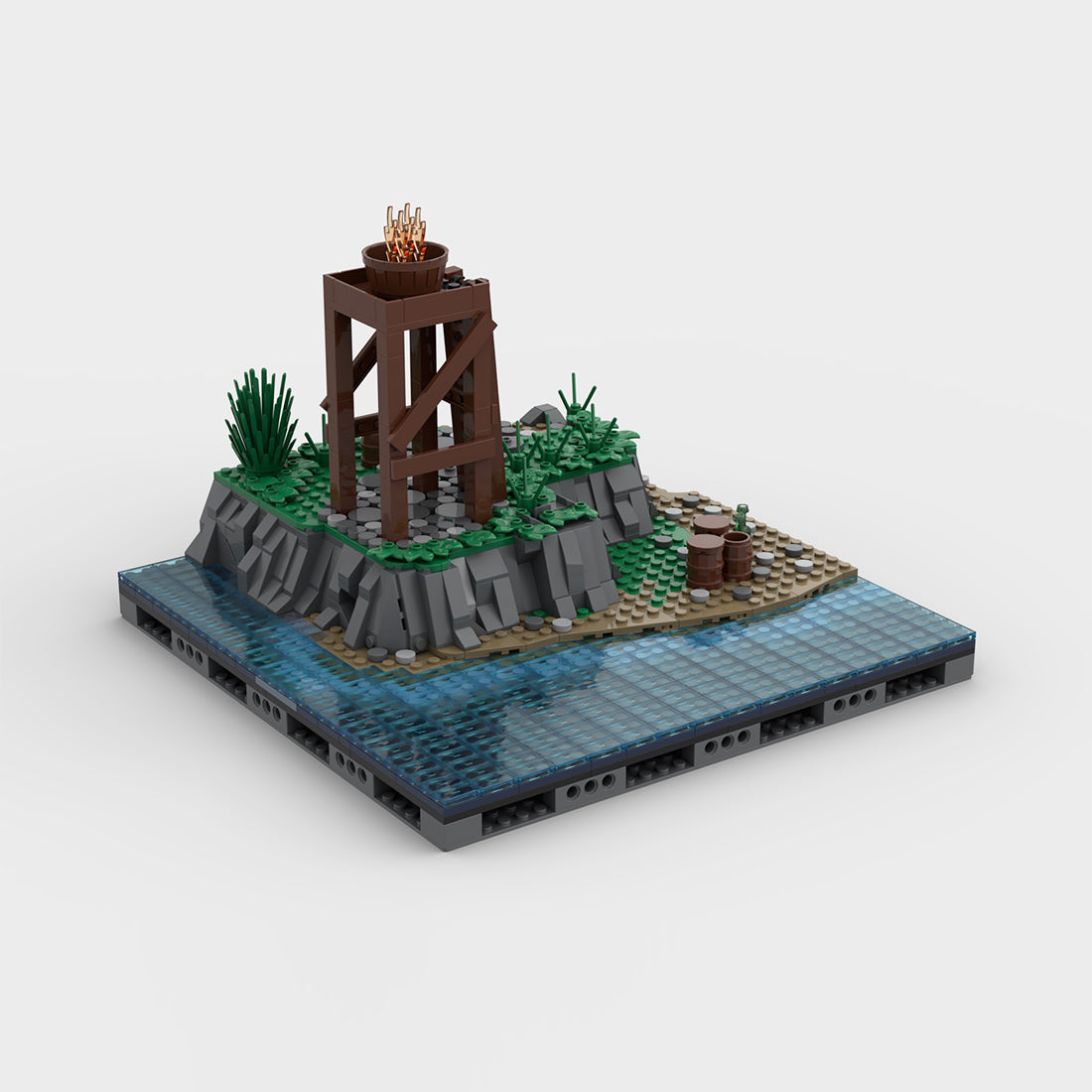 Medieval Pirate Tower PA-001 Klemmbausteine