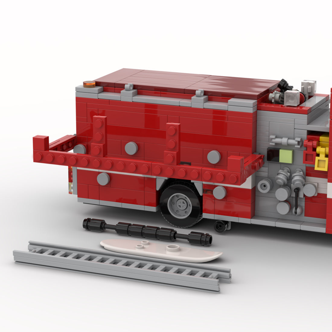 MOC-248452 2019 Pierce Arrow XT Feuerwehrfahrzeug der Feuerwehr Oxnard Klemmbausteine