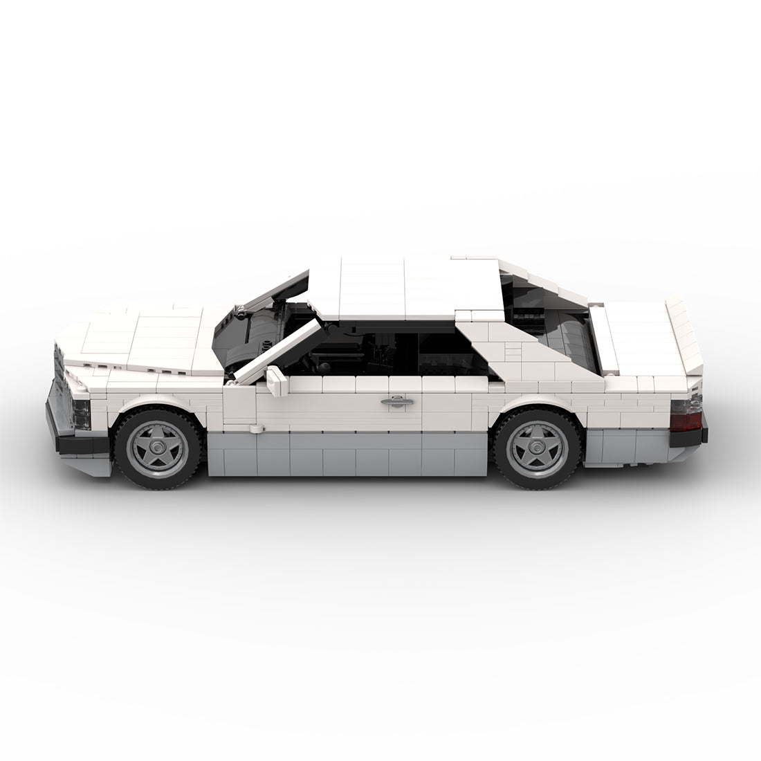 Deutsches Grand-Touring-Coupé der 1980er Jahre Klemmbausteine