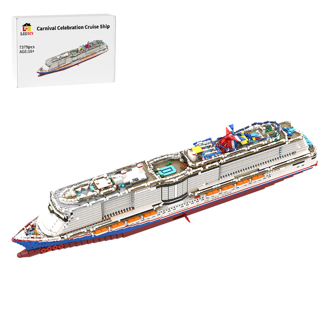 Karnevalsfeier Super-Traumkreuzfahrt Klemmbausteine
