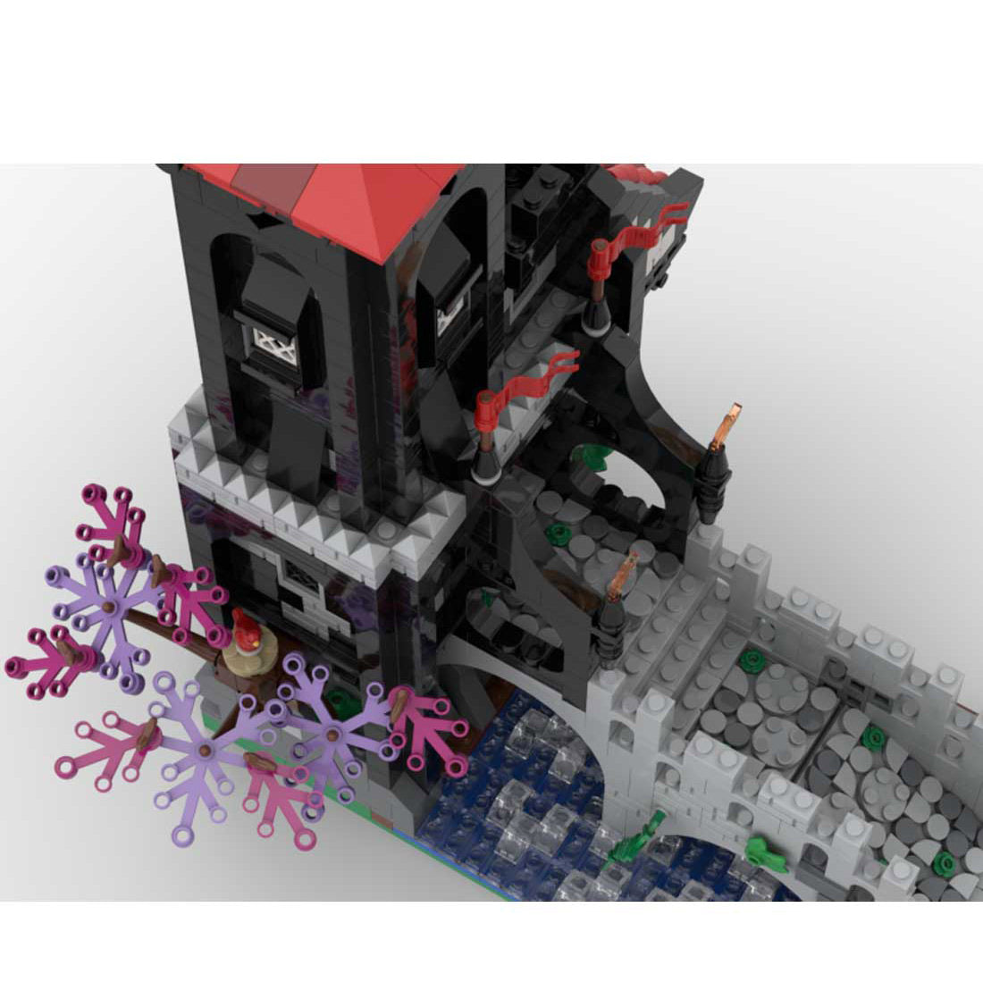 MOC-177039 Wolfpack River Fort Clamp Building Blocks