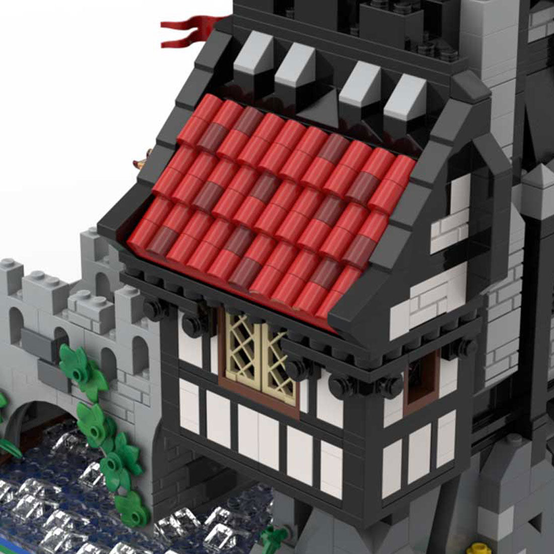 MOC-177039 Wolfpack River Fort Clamp Building Blocks