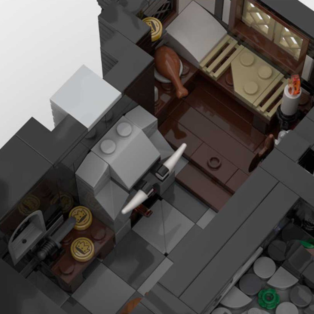 MOC-177039 Wolfpack River Fort Clamp Building Blocks