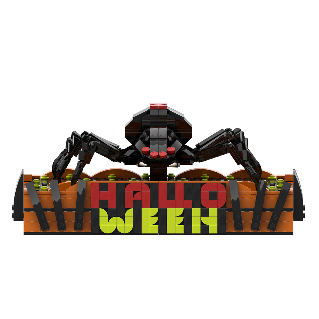 Halloween Spider Box Building Klemmbausteine