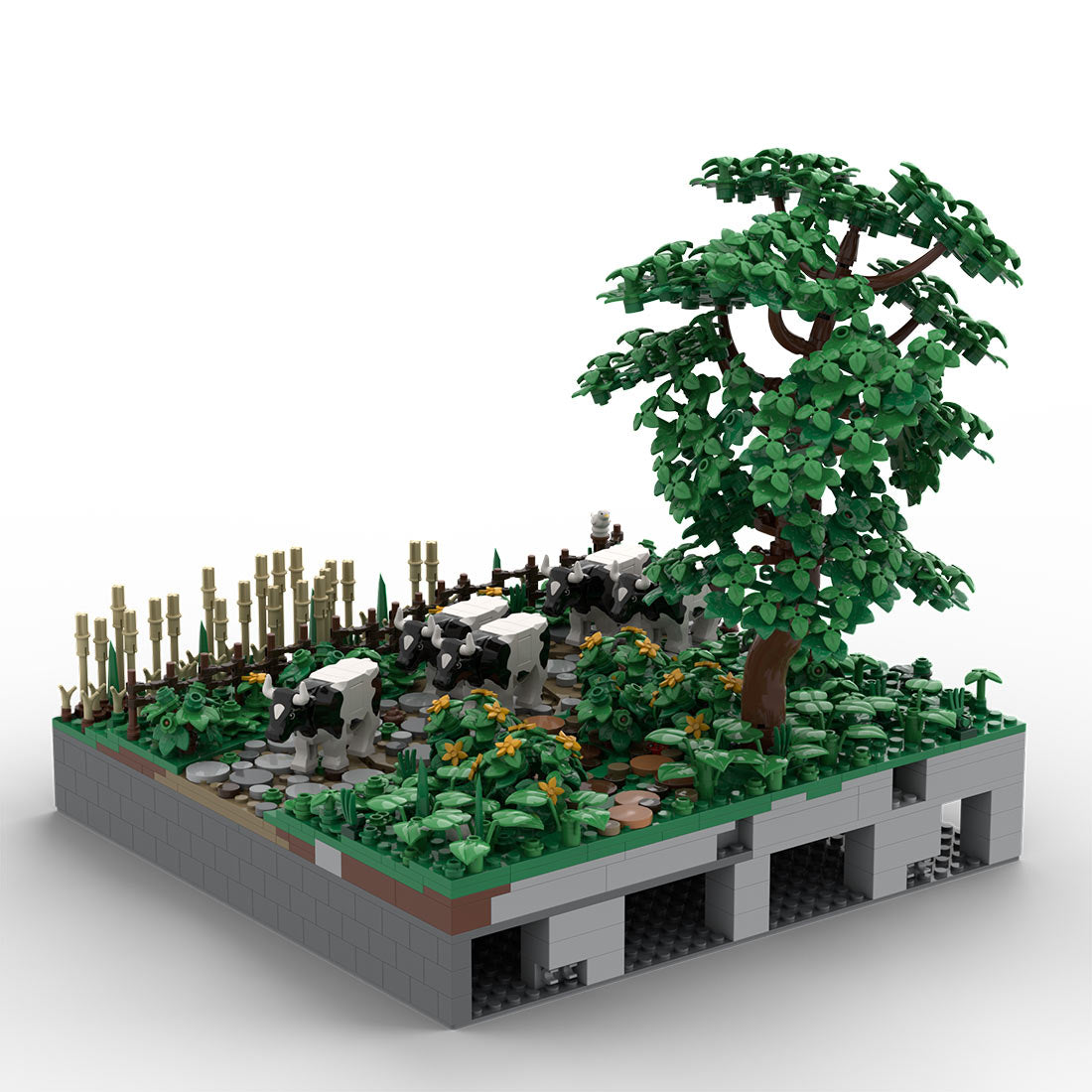 MOC-208008 A9 Castle Hohengeroldseck Klemmbausteine