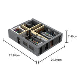 MOC-230069 1/38 Scale Ultra MEGA Yacht-Part 4 Module 11 Deck 2 Stern 2 Klemmbausteine