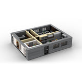 MOC-230069 1/38 Scale Ultra MEGA Yacht-Part 4 Module 11 Deck 2 Stern 2 Klemmbausteine