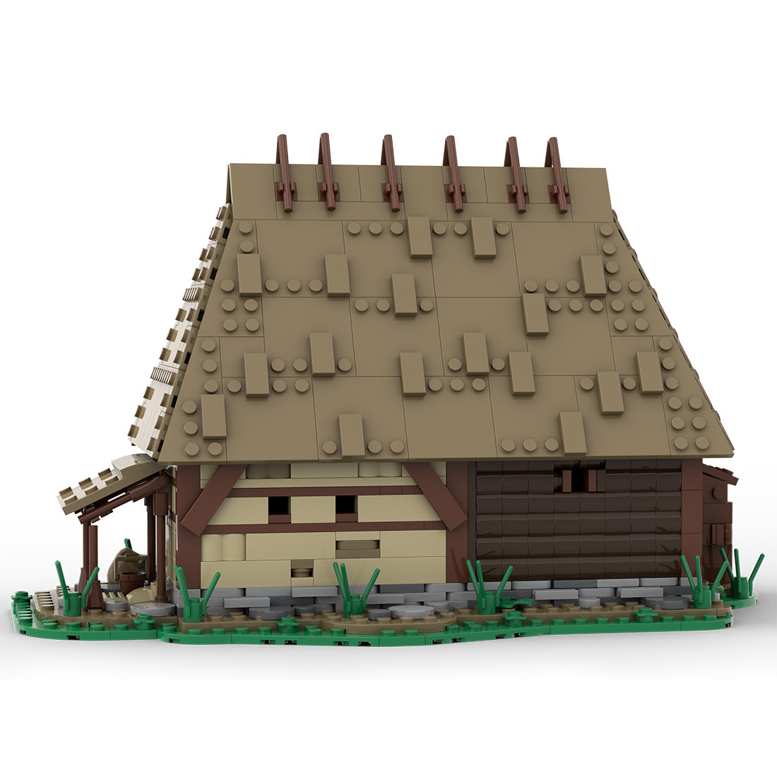 Medieval Dwelling DIY Village House Klemmbausteine