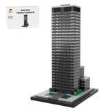 MOC-219954 Seagram Building 1:800 Scale Klemmbausteine
