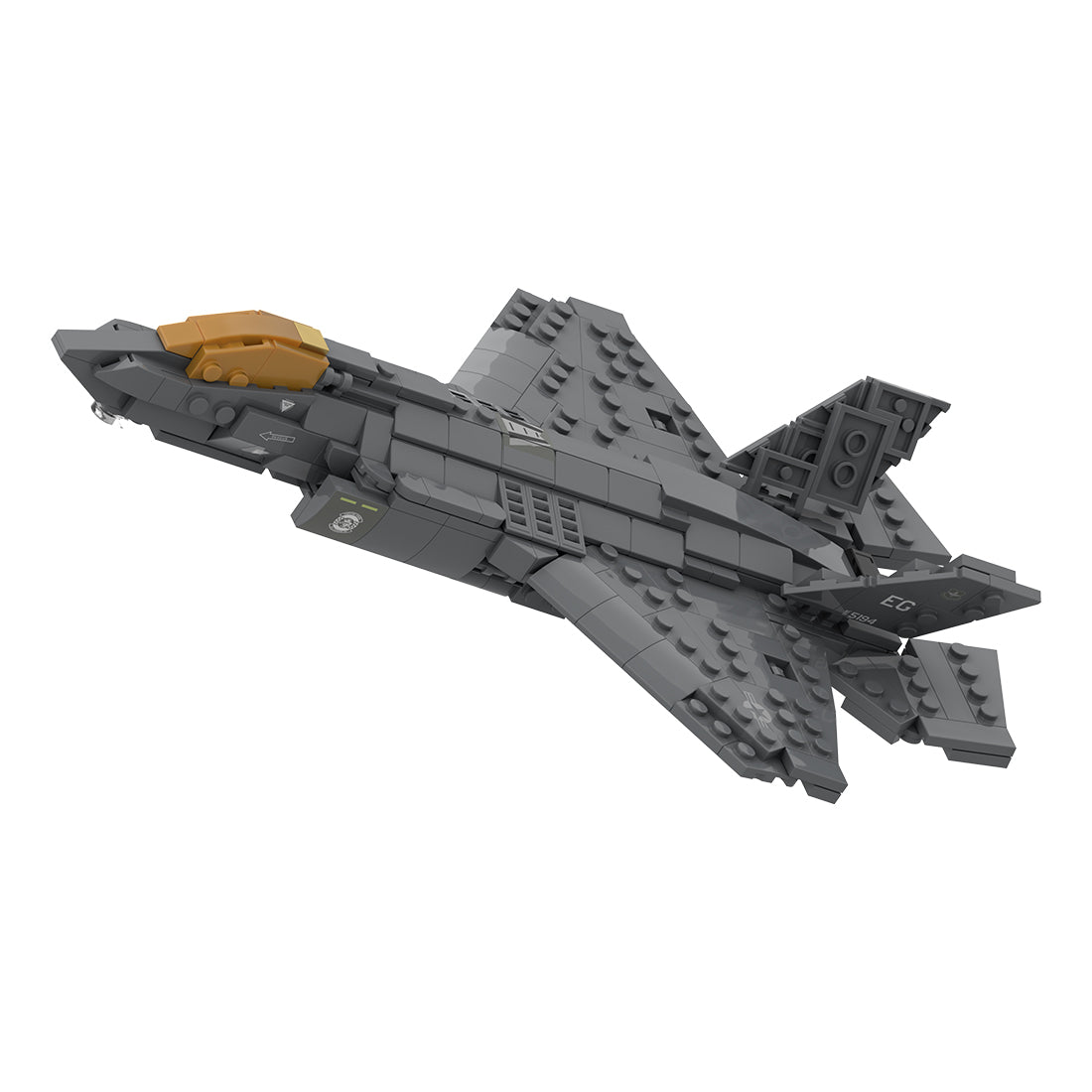 1/58 Scale American Multirole Military Combat Fighter Klemmbausteine