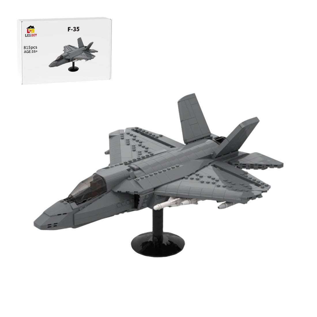 F-35 Stealth Fighter Military Klemmbausteine