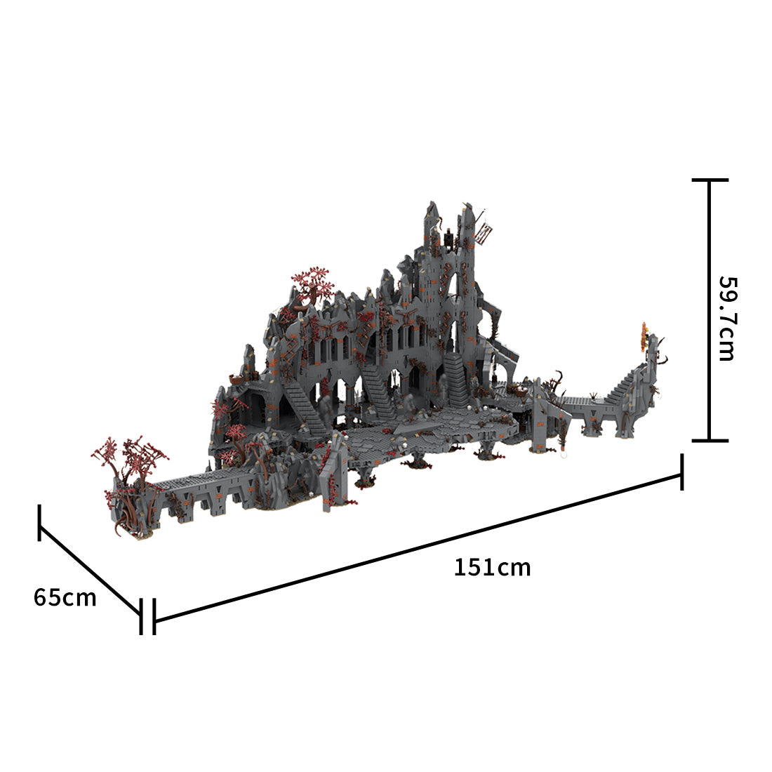 MOC-233504 UCS Dol-Guldur - Complete Bundle Klemmbausteine