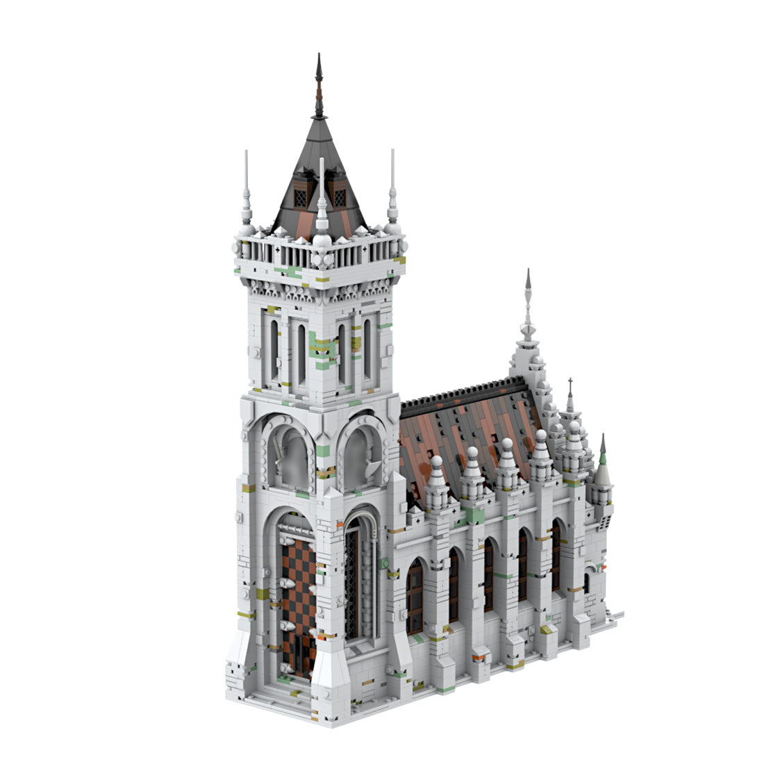 MOC-207213 Gothic Church Klemmbausteine