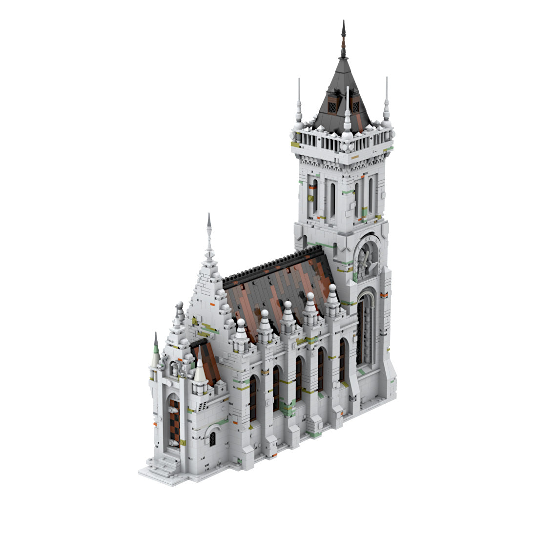 MOC-207213 Gothic Church Klemmbausteine