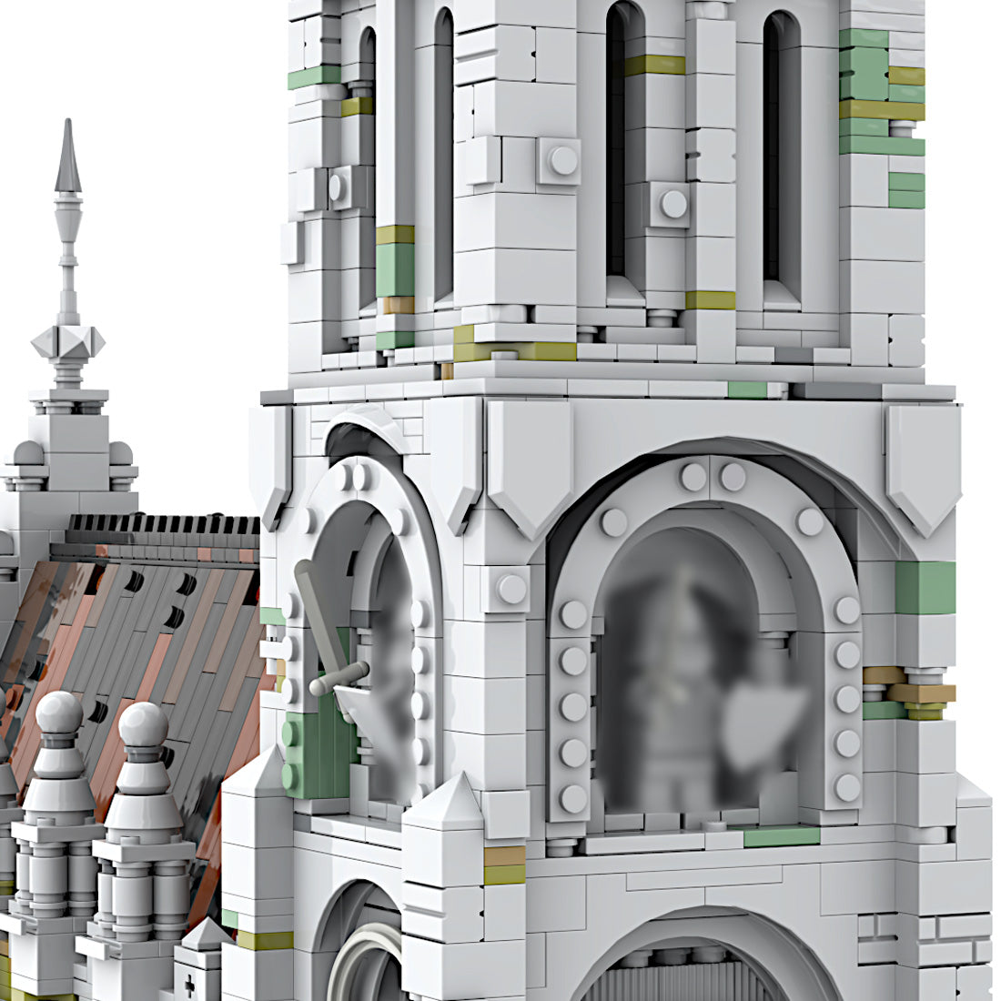 MOC-207213 Gothic Church Klemmbausteine