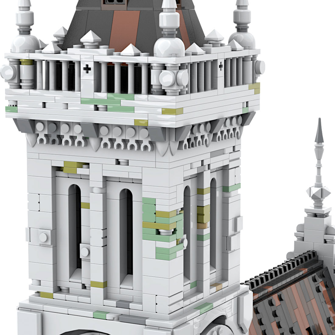 MOC-207213 Gothic Church Klemmbausteine