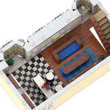 MOC-214606 HiFi Shop & Residential House Klemmbausteine