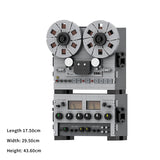 Semi-Professional Open-Reel Tape Recorder Klemmbausteine（Dynamic Version）