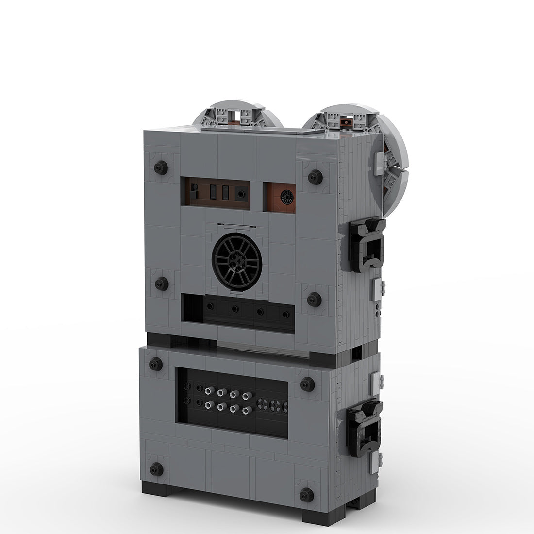 Semi-Professional Open-Reel Tape Recorder Klemmbausteine（Dynamic Version）