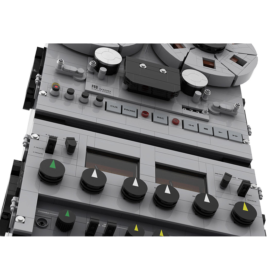 Semi-Professional Open-Reel Tape Recorder Klemmbausteine（Dynamic Version）