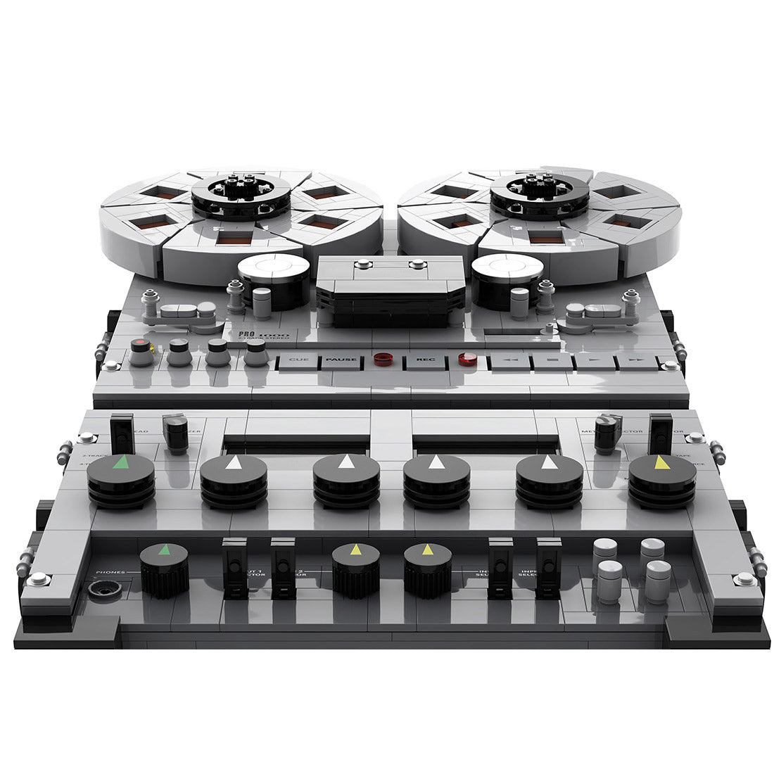 Semi-Professional Open-Reel Tape Recorder Klemmbausteine（Dynamic Version）