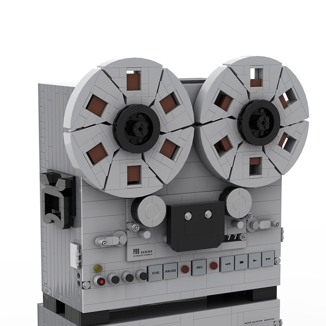 Semi-Professional Open-Reel Tape Recorder Klemmbausteine（Dynamic Version）