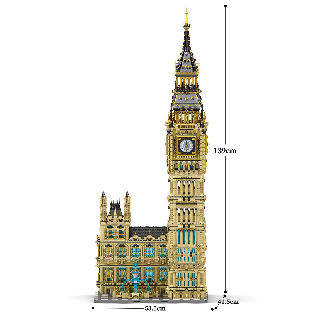 Famous British Landmark Clock Tower Klemmbausteine