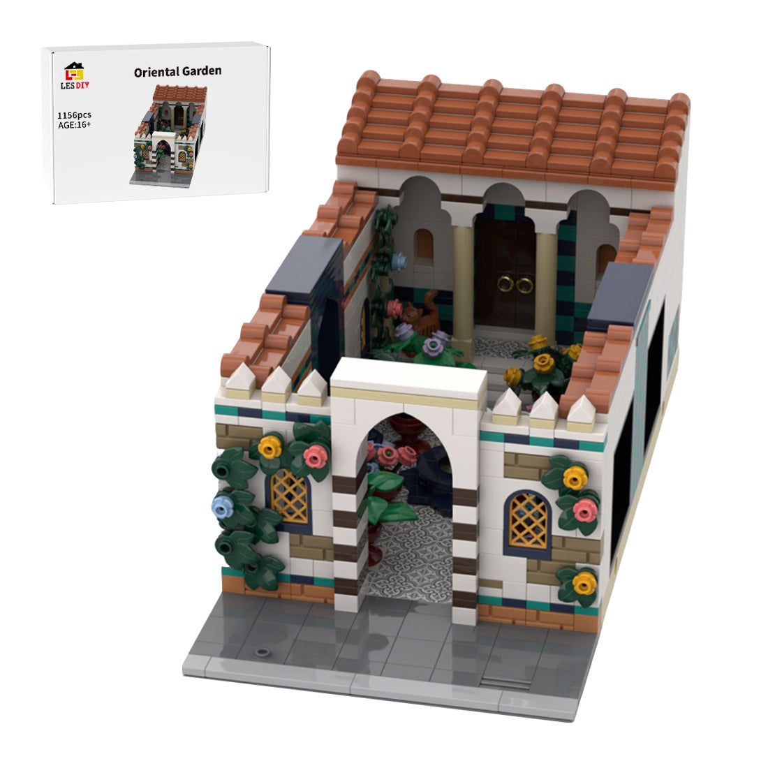 MOC-204710 Oriental Garden Klemmbausteine