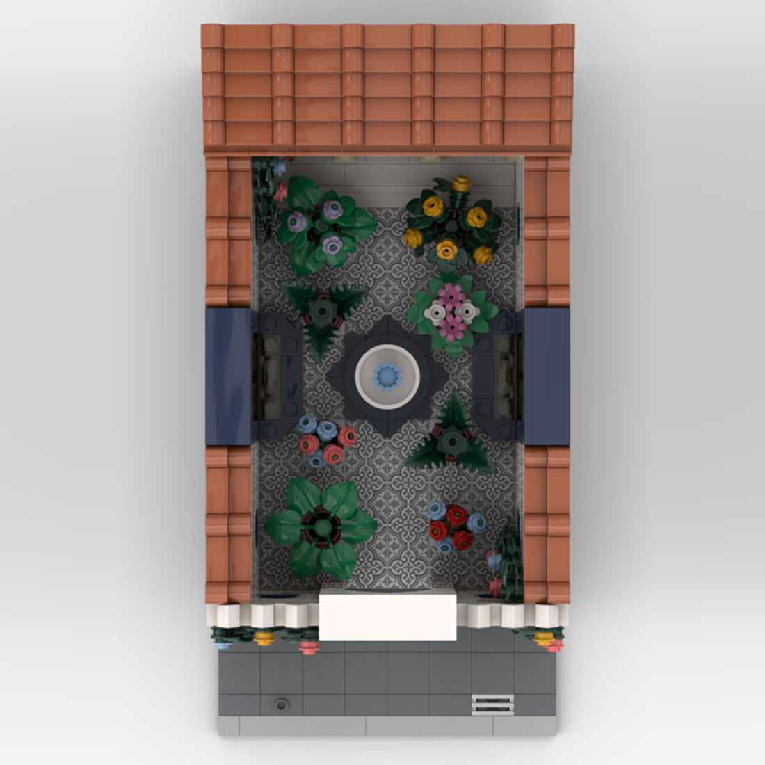 MOC-204710 Oriental Garden Klemmbausteine