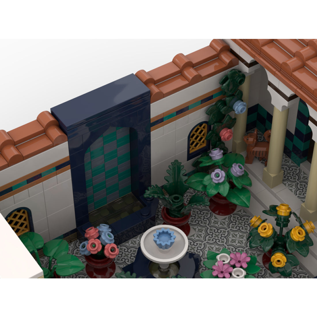 MOC-204710 Oriental Garden Klemmbausteine