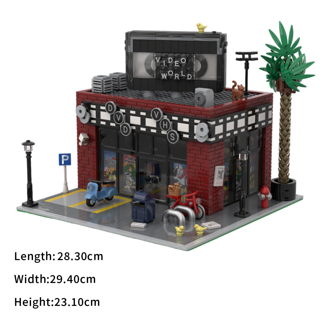 MOC-224017 Video Store Klemmbausteine