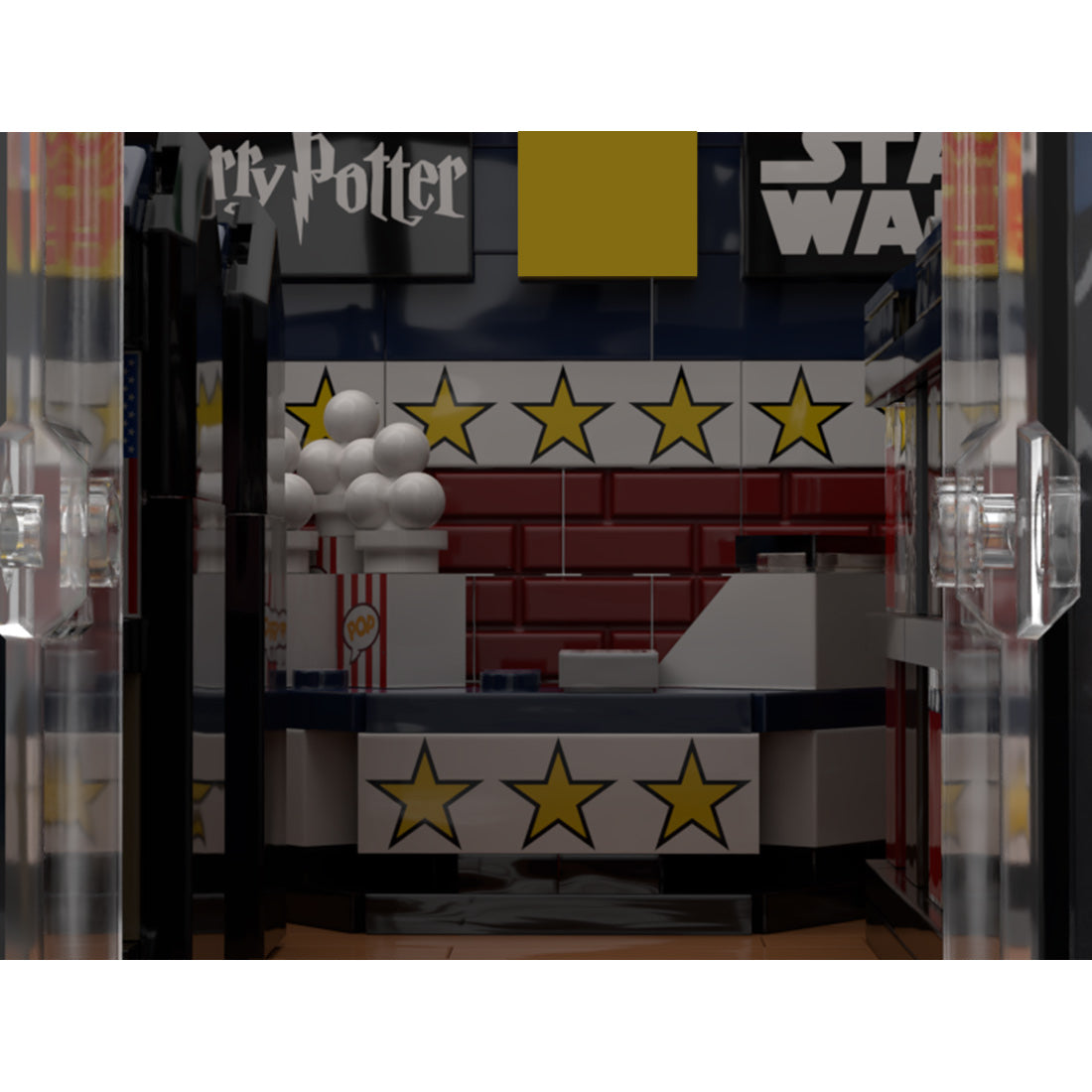 MOC-224017 Video Store Klemmbausteine