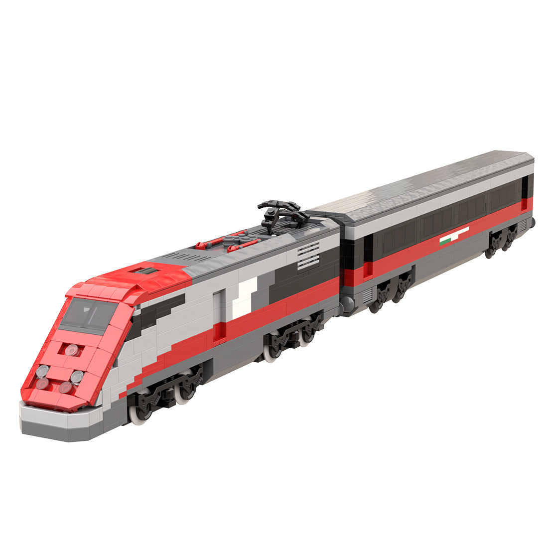 ETR 500 Italian Train Klemmbausteine