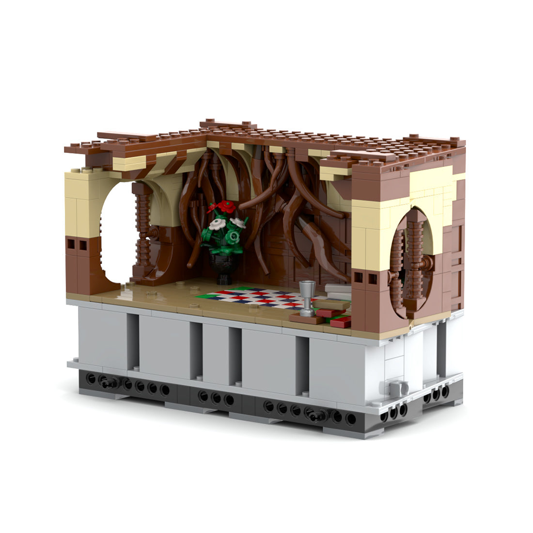Medieval Cave Dwelling M3 Module Klemmbausteine