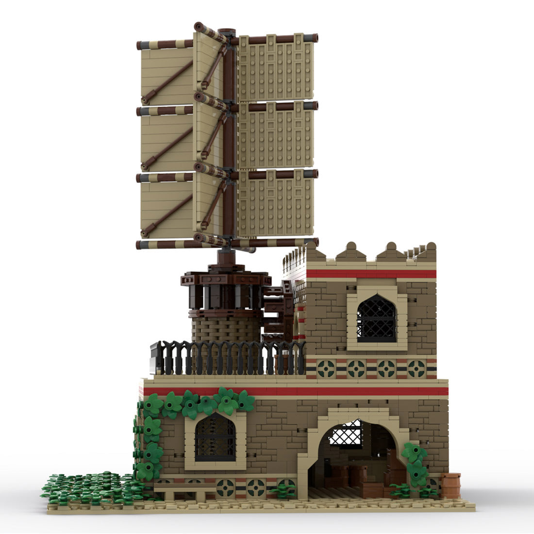 MOC-210034 Age of Empires - Mill (Middle Eastern) Klemmbausteine