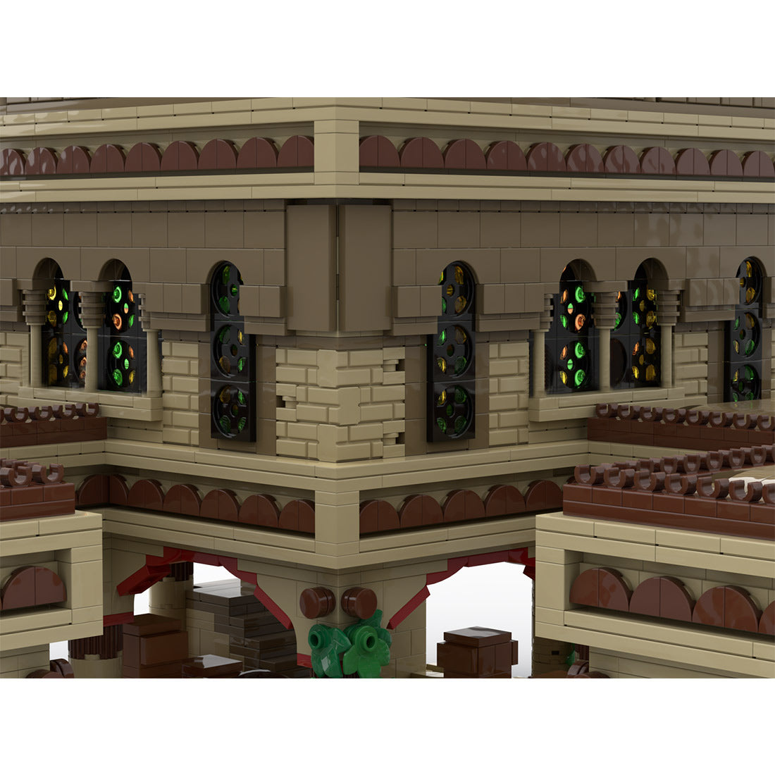 MOC-206982 Age of Empires - Town Center (Middle Eastern) Klemmbausteine