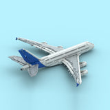 MOC-231269 Airbus A380 factory livery Klemmbausteine