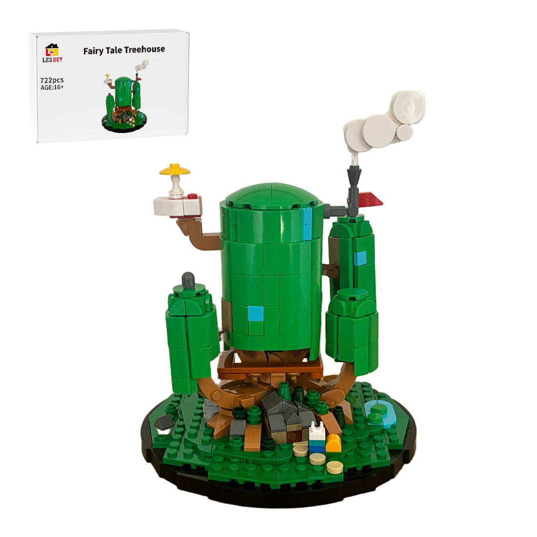 MOC-213147 Adventure Time: The Treehouse | Micro World Series: 1 Klemmbausteine