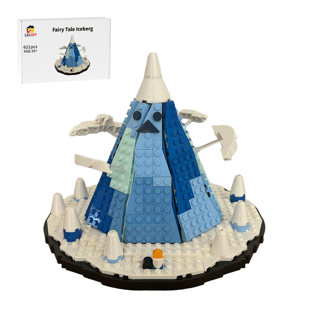 MOC-229092 Adventure Time: The Ice Kingdom | Micro World Series: 4 Klemmbausteine