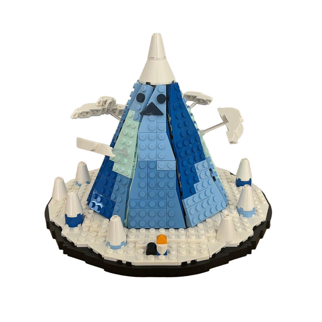 MOC-229092 Adventure Time: The Ice Kingdom | Micro World Series: 4 Klemmbausteine