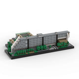 MOC-238846 Wintergartenhochhaus, Leipzig, Germany Klemmbausteine