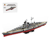 1/300 Bismarck-Class Battleship Klemmbausteine