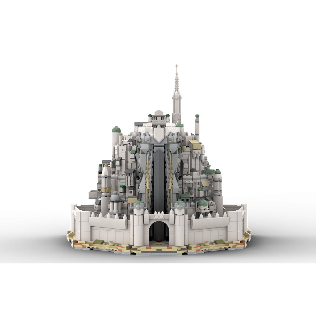 MOC-253141 Smaller White City of Gondor from LOTR Klemmbausteine
