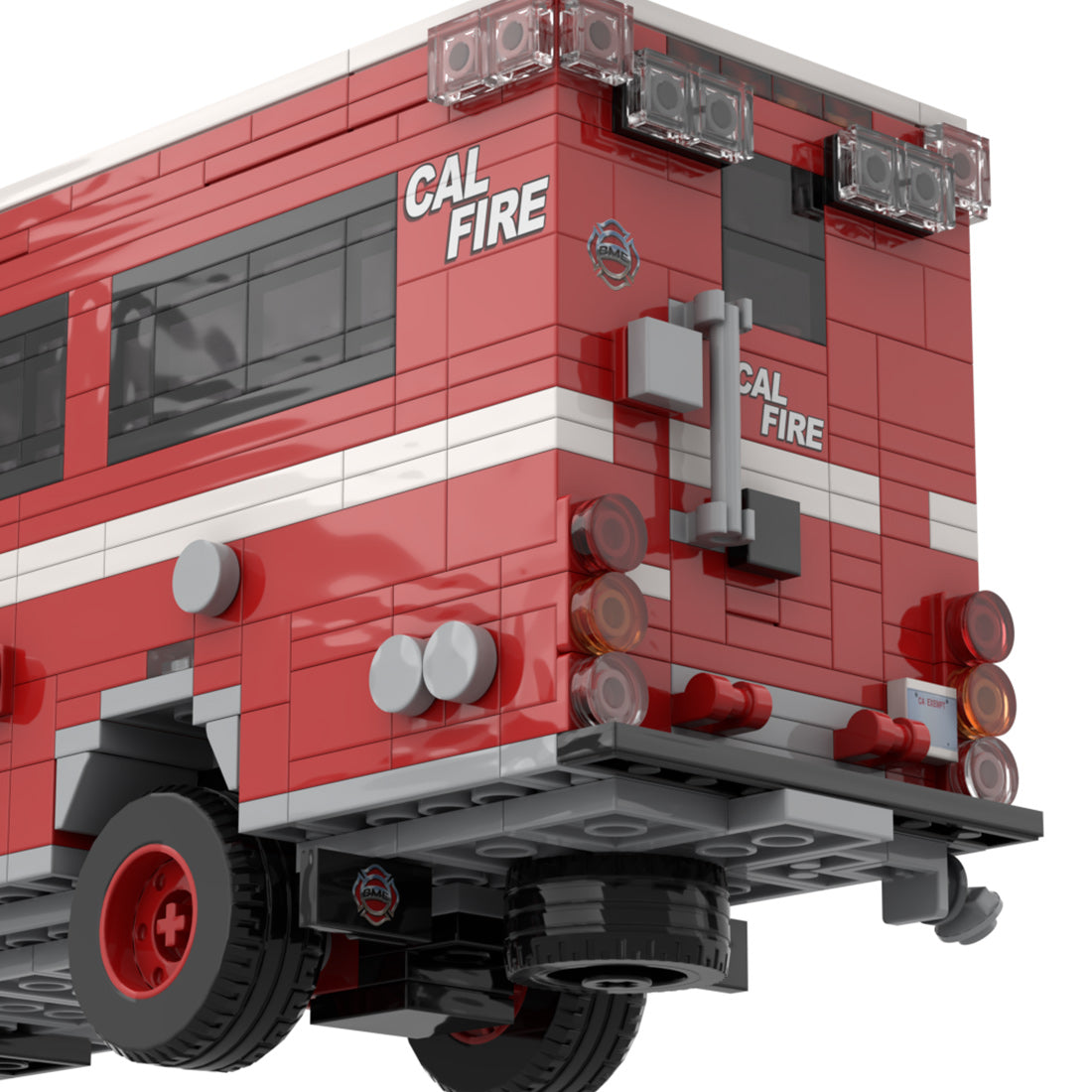 MOC-252487 - 2021 BME Intl. Crew Carrier CAL FIRE Klemmbausteine