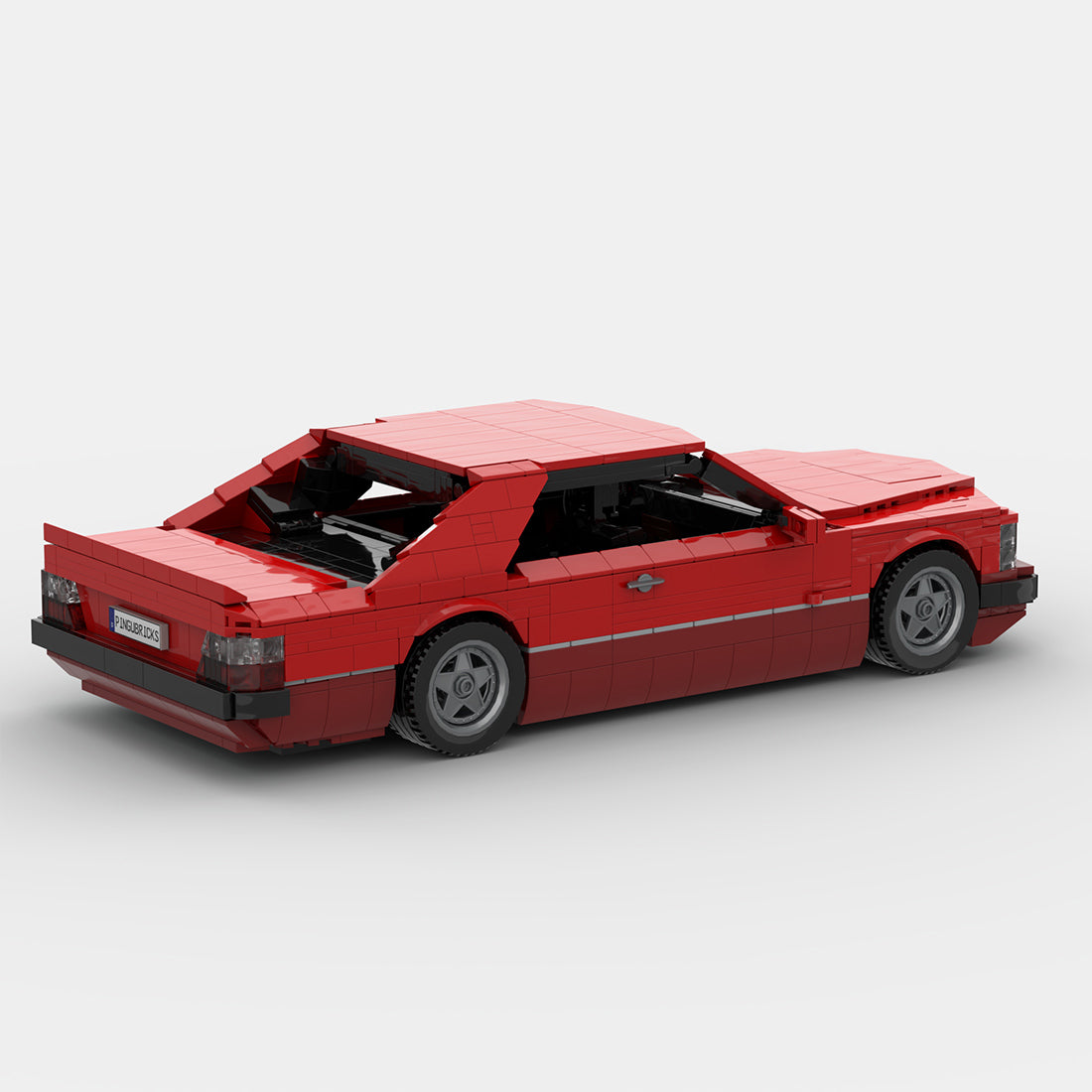 Deutsches Grand-Touring-Coupé der 1980er Jahre Klemmbausteine