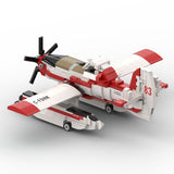 Amphibisches Löschflugzeug AT-802F Fire Boss (Tanker 83/97) Klemmbausteine