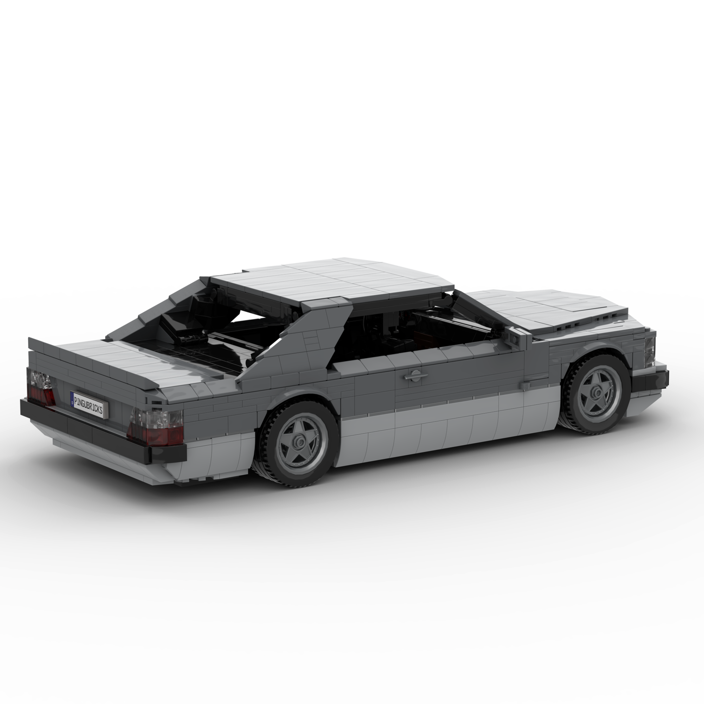 Deutsches Grand-Touring-Coupé der 1980er Jahre Klemmbausteine(GoBricks)