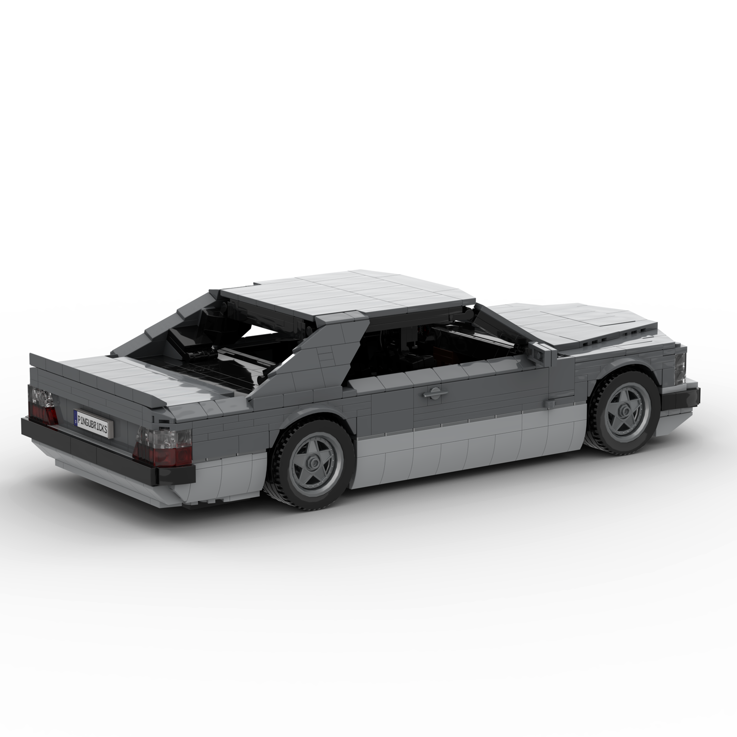 Deutsches Grand-Touring-Coupé der 1980er Jahre Klemmbausteine(GoBricks)