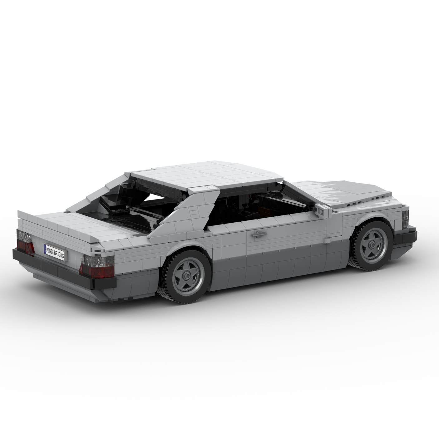 Deutsches Grand-Touring-Coupé der 1980er Jahre Klemmbausteine(GoBricks)