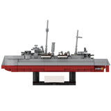 1/300 Scale SMS Siegfried Coastal Defense Battleship Klemmbausteine